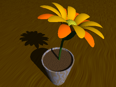 Flower image rendered by Javascript Raytracer (135,913 bytes)
